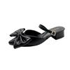 Fashion 2025 New Butterfly-knot Women Hot Selling Simple Fashion High Quality Simple and Elegant Slippers Sandals High Heel Ladies Shoe
