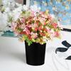 Milisten Plastic Black Flower Pots, 10-Piece Set, Seedling Pots, Planter for Succulents, Plant Pots, Planter for Indoor Gardening