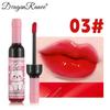 DragonRanee Cross-border Exclusive Wine Bottle Tinted Lip Gloss - Moisturizing, Long-lasting, Matte & Sweat-proof Lipstick with Water Lip Glaze.