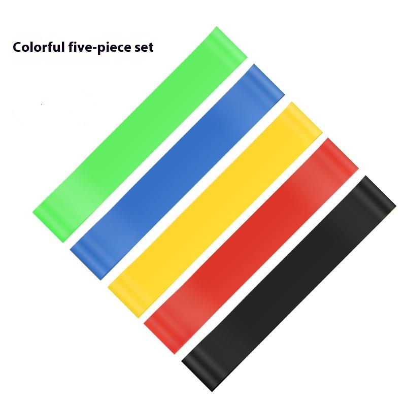 Faixas de Resistência Fitness Espessadas Yoga Elástico Folha Faixa de Alongamento Treino de Agilidade Treino de Força Equipamento de Ginásio Para Casa