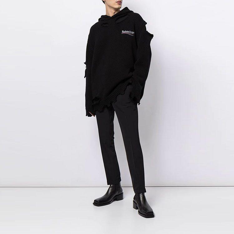 Balenciaga Sweater Unisex Black 662718T32121069