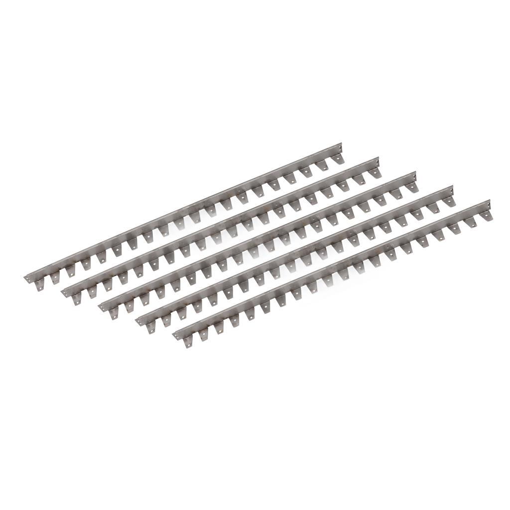 10Pcs Garden Edging Border 201 Stainless Steel Landscape Edging Kit for Flower Grass Yard