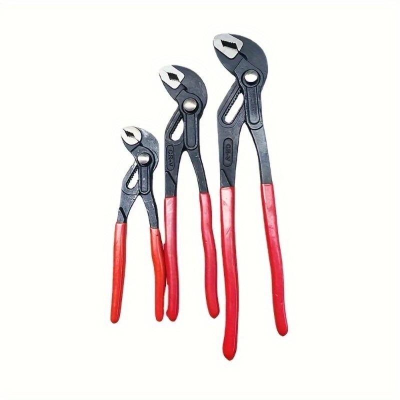 Water Pump Tongs 7/10/12 In Water Pipe Tongs Press & Pull Ratchet Fast Multi-functional Water Pump Tongs Home Maintenance Tool