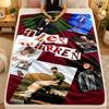 Flannel BlanketAlex Warren Warm Soft Throw Blanket for Indoor Sofa Bed Living Room Use