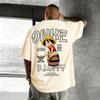 Oversized Anime Graphic Tshirt Men One Piece Luffy Women Loose Casual Short Sleeve Tee Streetwear New Summer Fashion Y2k Tops