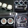 1pc Universal Car 52mm Gauge Radio Single DIN Slot Dashboard 3 Hole Panel Holder Instrument Meter Pod Mount Holder Accessories