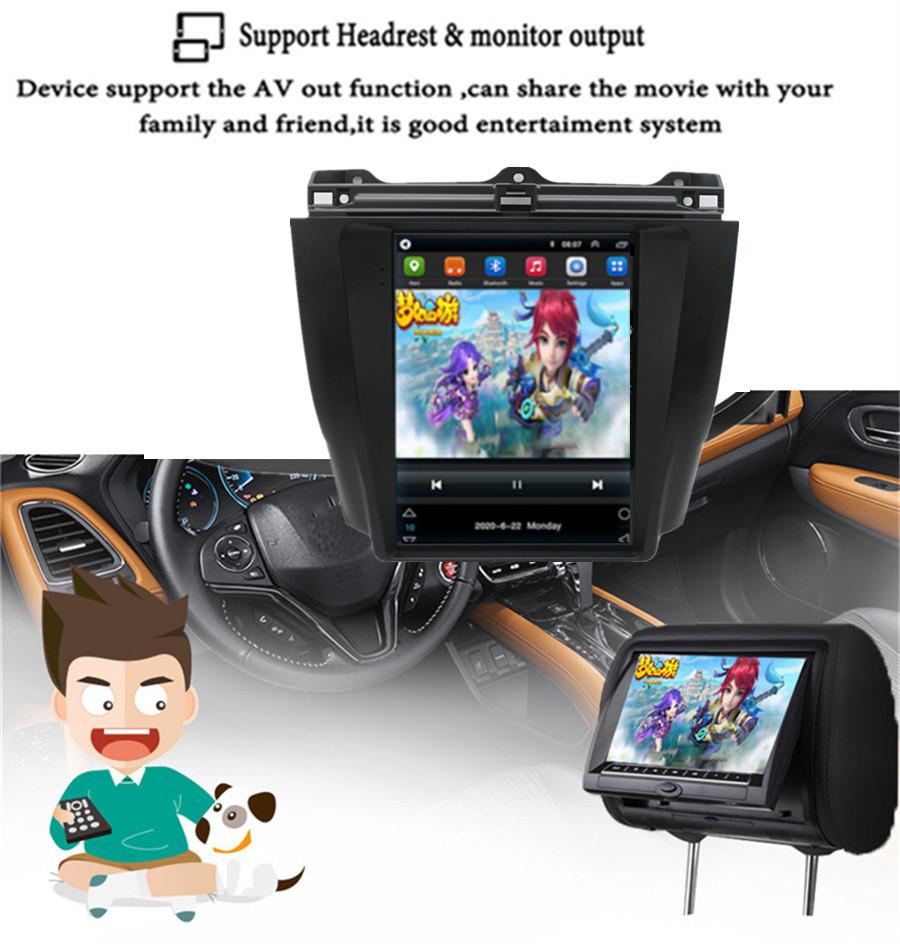 9.7" 2+32G GPS Navigation 3G 4G BT WiFi Android 10.1 For 2003-2007 Honda Accord