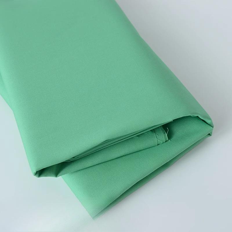 100/300/500cm Cotton Poplin Fabric Solid Color White Red Black for Sewing Accessories Quilting Patchwork handmade DIY Colth