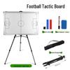 Double-Sided Football Tactical Board with Tripod Stand