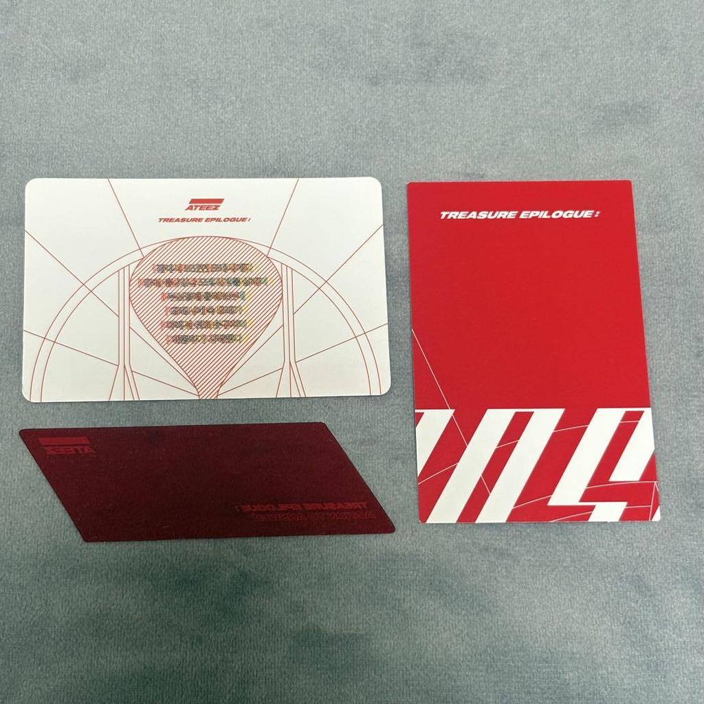 [USED] ATEEZ Seonghwa TREASURE ACTION TO ANSWER