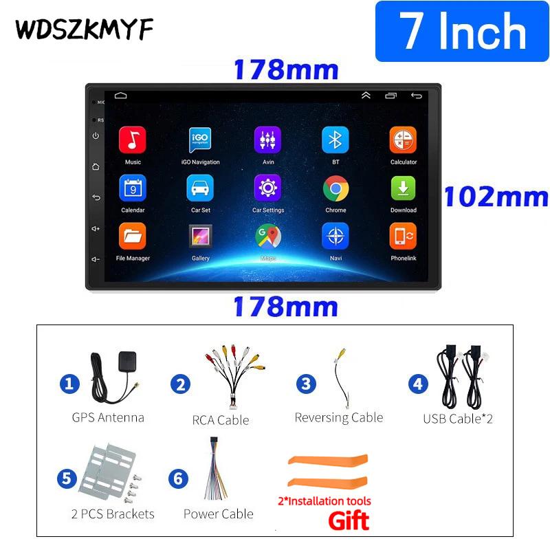 

Автомобильный радиоприемник 7/9/10 дюймов беспроводной Apple Carplay и Android Auto 2 din стерео приемник мультимедийный видеоплеер автомобильные аксессуары