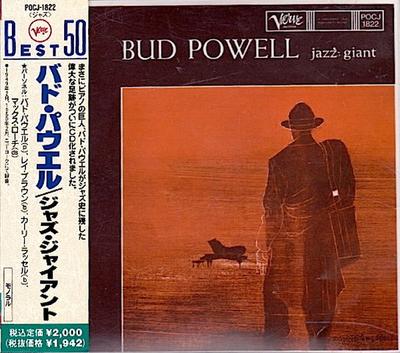 CD BUD POWELL - Jazz Giant POCJ1822 Verve Records 1990 Japan Jazz
