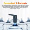 USB Charging Automatic Drinking Water Pump 3L min with 55cm Hose Smart Pumping Powerful Motor for Home Camping Office