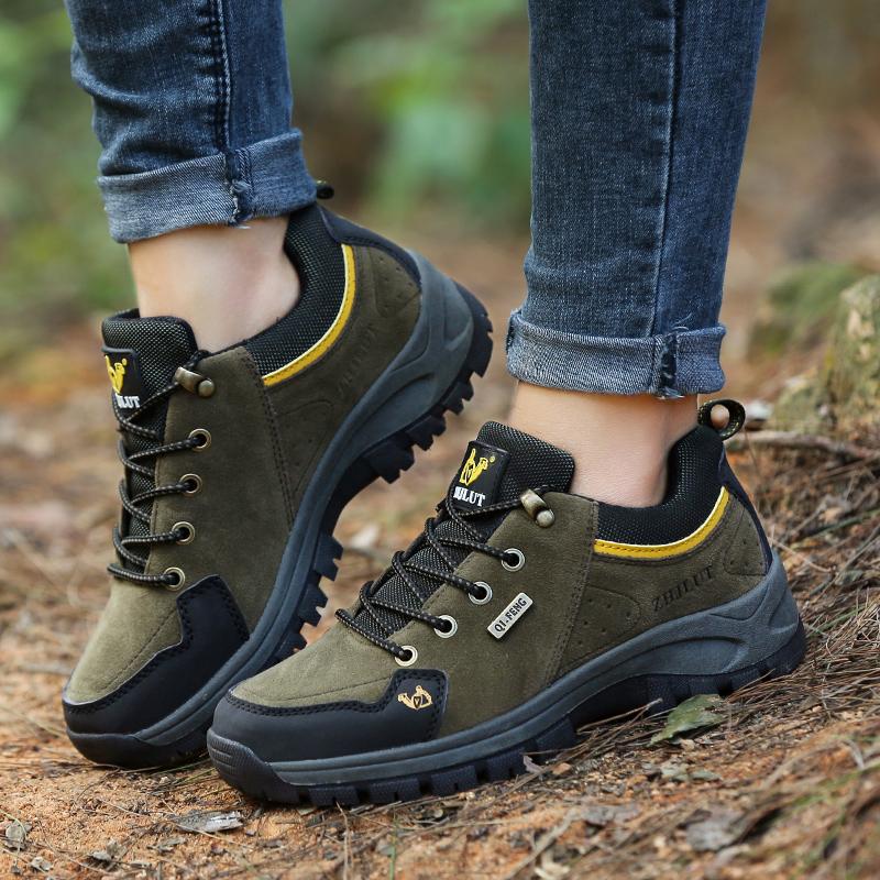 Off-Road Outdoor Shoes Outdoor Travel Hiking Shoes Breathable Men's Shoes Non-Slip Wear-Resistant Soles Comfortable Inner Breathable Upper