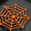 Spider Web Badge Halloween Brooch, Rhinestone Accessories, Holiday Lapel Gothic Style Pins Pin for Jackets Sweaters Coats Scarves Hats Bags