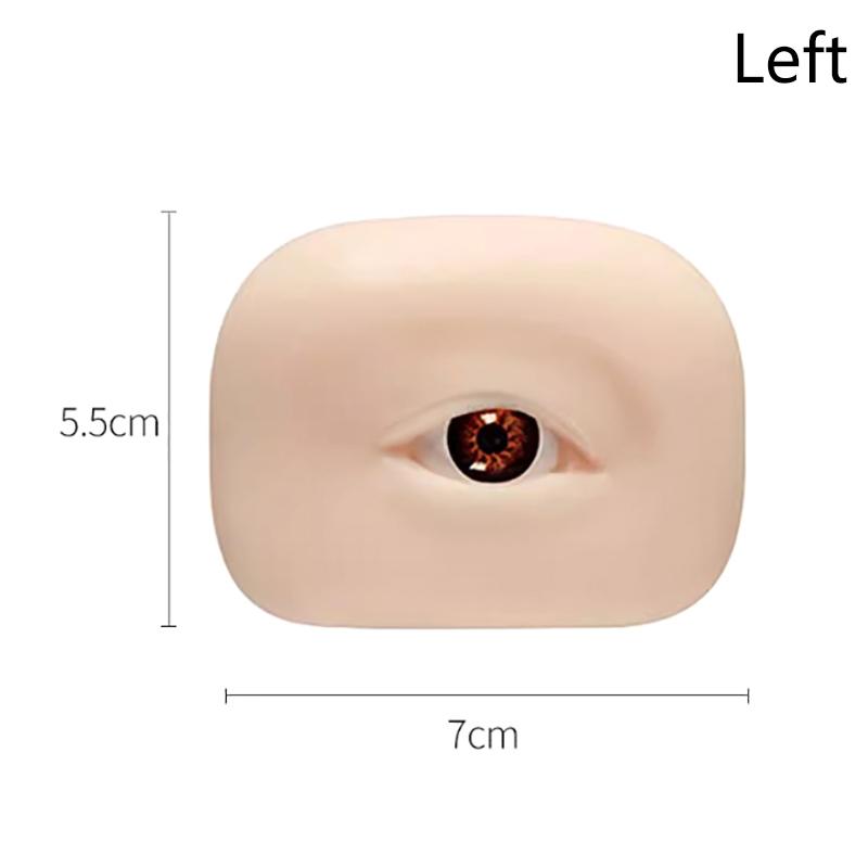 

1 шт. Профессиональный перманентный макияж бровей, набор для обучения татуировке, полная практика бровей Left