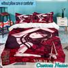Custom Name 3PCS Fantasy Adventure Anya Bedding Set,Including  Duvet Cover And 2pcs Pillowcases Perfect for Bedroom,Dormitory,Fan Christmas gift