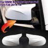 2x White Look Style Mirror Cover M Look Mirror Cover Overlay for BMW X3 F25 X4 F26 X5 F15 X6 F16 2014 2015 2016 2017 2018