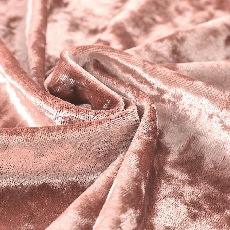 0.5/1/2/3 Yard Soft Elastic Diamond Velvet Fabric For Women's Evening Dresses, Party Decorative Sofa Covers DIY Sewing Fabrics