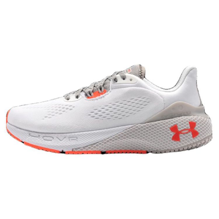 Under Armour HOVR Machina 3 Fashion Sports Comfortable Fabric Low-Top Casual Running Shoes Women Sneaker Red White 3025660-101