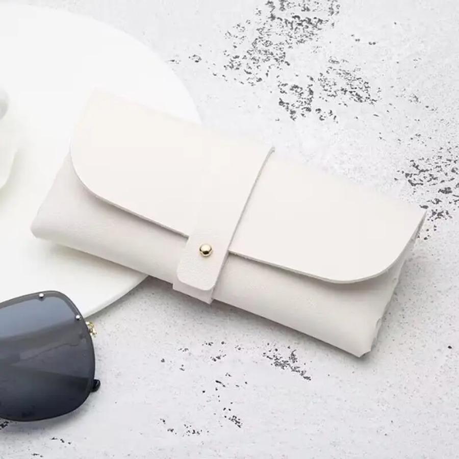 Glasses Case Women Leather Soft Glasses Bag Fashion Portable Sunglasses Box Bag Accessories Eyeglasses Case Sunglasses Box