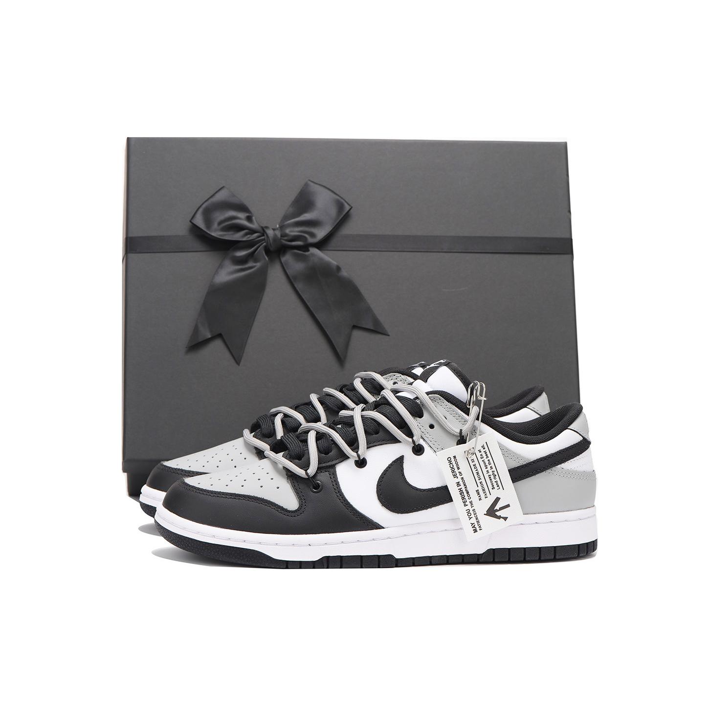

Nike Dunk Low top Skateboard Shoes GS Black White Gray CW1590-100(Team59- SBOX) 38.5