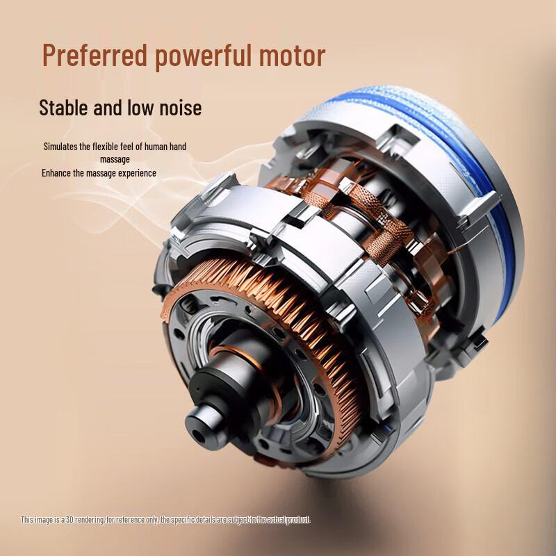 AUX Neck and Back Heated Massager Pad CN Plug (adapter Included)