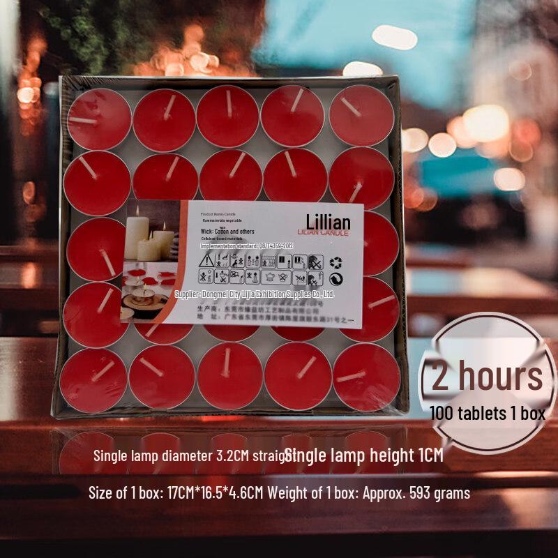 LIEI Smokeless White Tea Candles