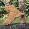 Nouvelle arrivée bottes de moto pour hommes chaussures d'escalade à lacets bottes de randonnée respirantes hommes chaussures montantes légères antidérapantes pour hommes
