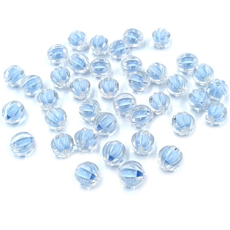 

10 шт. прозрачные/матовые тыквенные/персиковые сердечки для изготовления украшений акриловые сердечки DIY материалы для ручной работы подвески бусины Pumpkin/Transparent синий