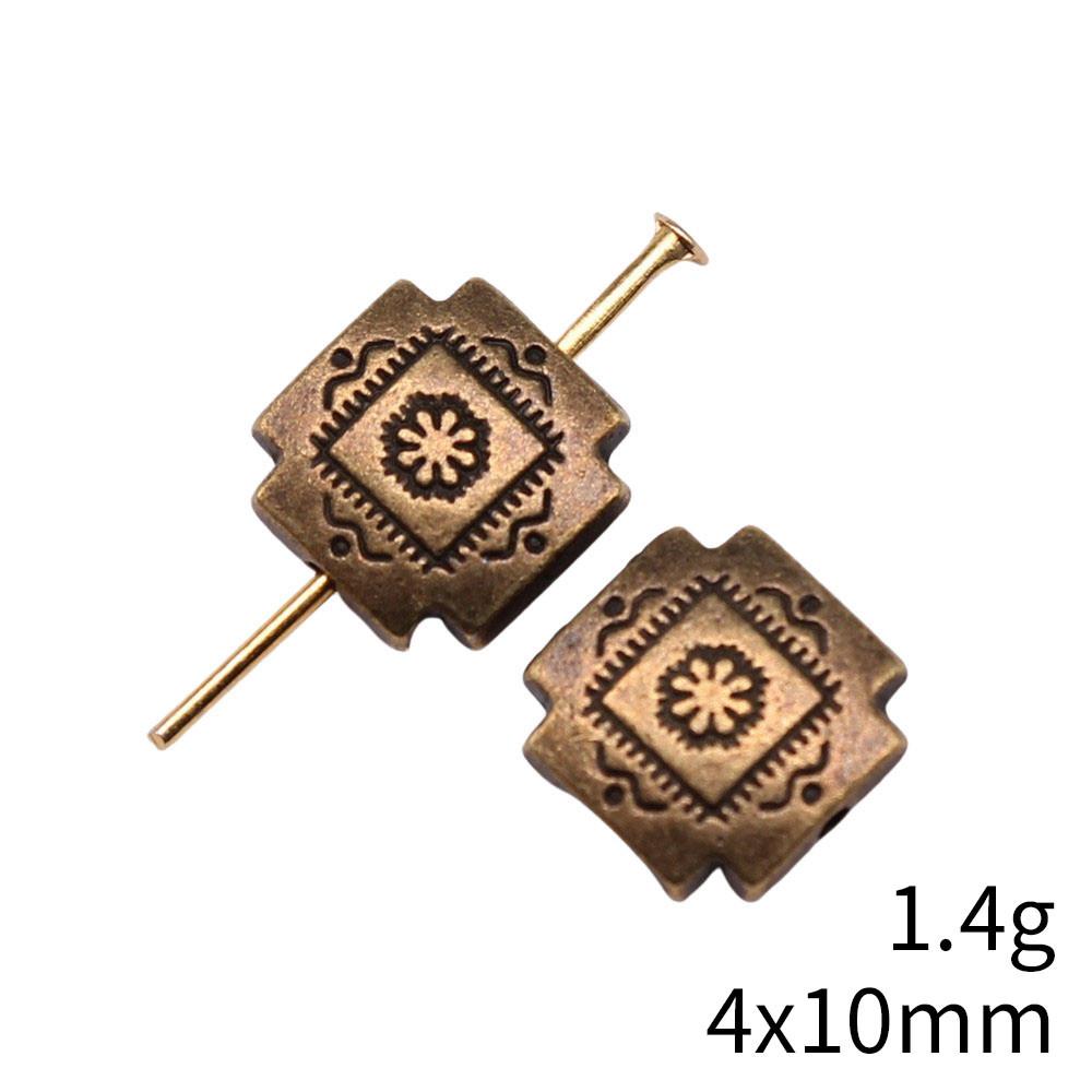 Bead Material Jewelry & Accessories Flower Small Hole Beads Spacer Accessories Parts Beads Jewelry Making Findings For Diy