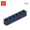 Non-Toxic 42 Pcs/Lot 3009 1X6 Dots High Basic Building Blocks Accessories Compatible With Bricks Diy Children Toys Assembly Gift Box