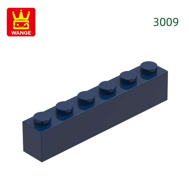 Non-Toxic 42 Pcs/Lot 3009 1X6 Dots High Basic Building Blocks Accessories Compatible With Bricks Diy Children Toys Assembly Gift Box