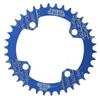 FMFXTR Round Oval Chainring 38T Narrow Wide Single Chain Ring for Road Bikes Mountain BikesBlue