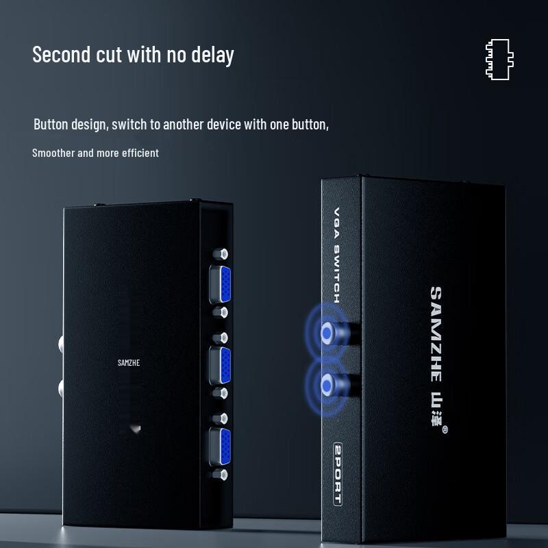 SAMZHE 2-Port VGA Switch