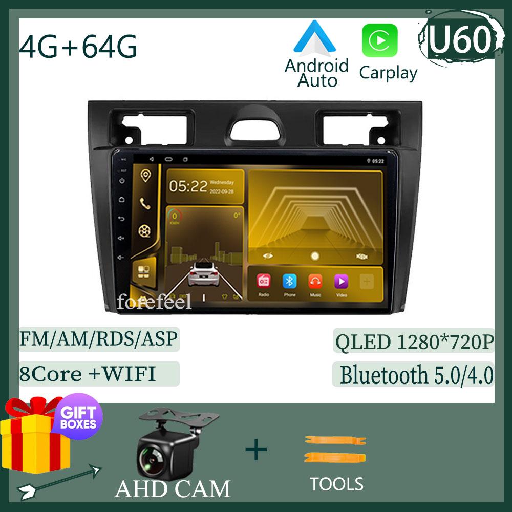 7862 Android For Ford Fiesta Mk VI 5 Mk5 2002-2008  Car DVD Auto Radio Stereo Multimedia Player GPS Navigation  No 2Din DVD High
