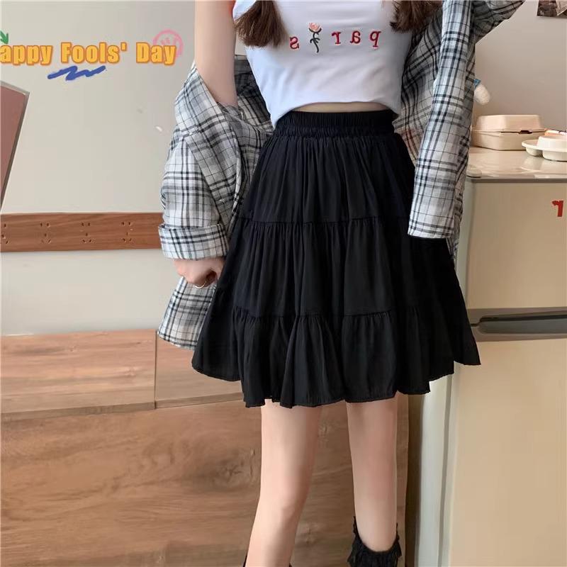 

Шифоновая юбка А-силуэта с высокой талией и плиссировкой - Коллекция весна/лето 2025 для женщин, миниатюрная. S