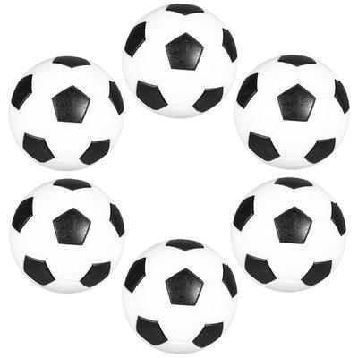 32mm Tischfußball-Fußbälle Ersatz Mini-Fußbälle in Schwarz und Weiß schwarz und weiß Fußball Tischfußball spielen