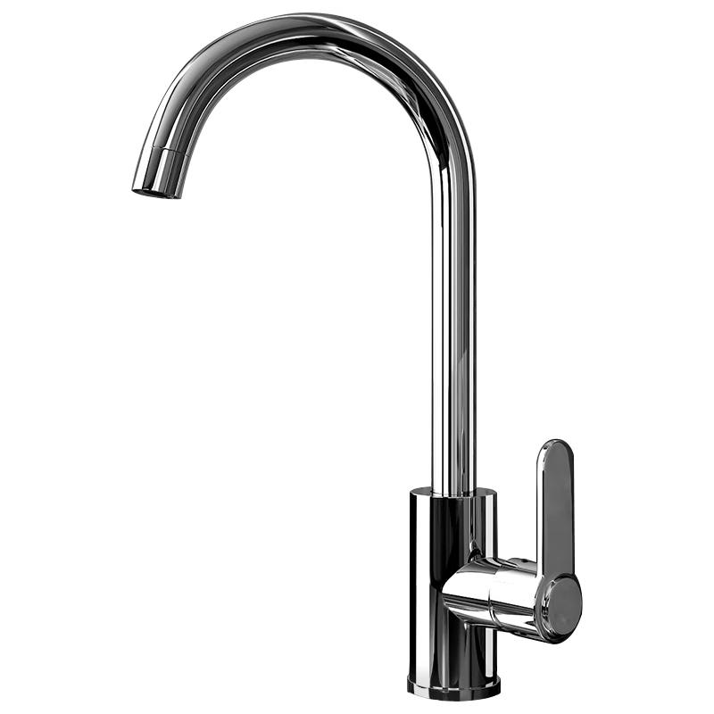 

Rosecret German Plastic Steel Kitchen Faucet - Single Cold, Pressurized, Swivel