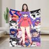 P-Chan Ranma 1/2 Manga Blankets Comedy Flannel Novelty Soft Throw Blanket for Bedding Lounge Autumn/Winter
