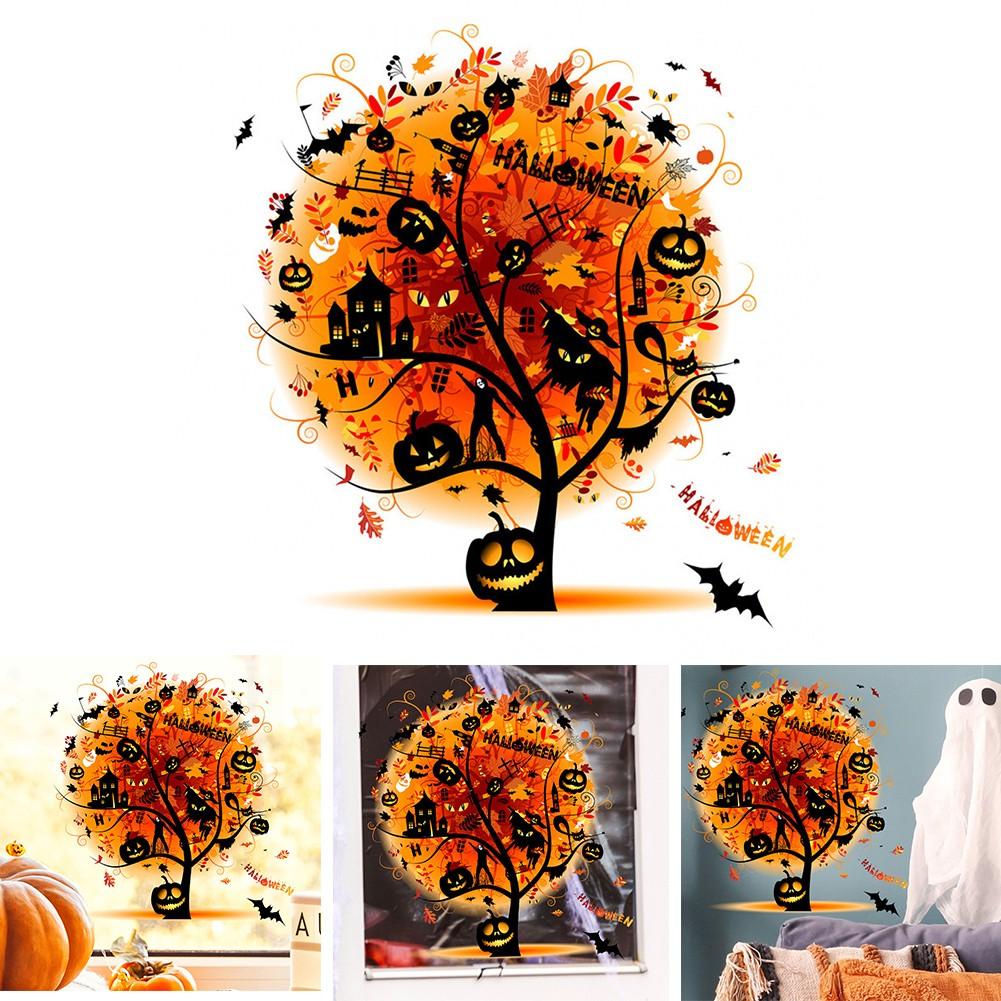 Halloween Decorations Horror Wall Decoration Window Stickers