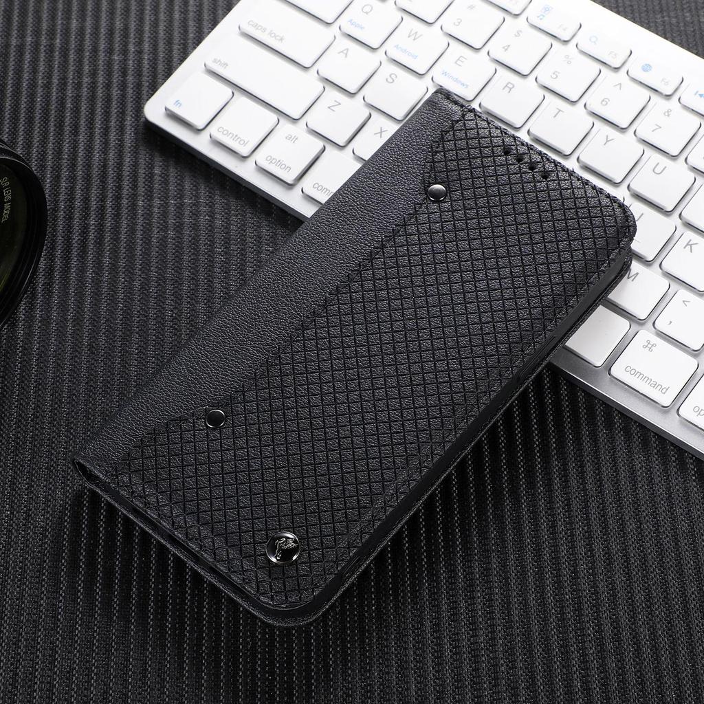 Husă din piele pentru Samsung Galaxy XCover 7, Honor X8B și Nothing Phone 2A cu suport pentru card