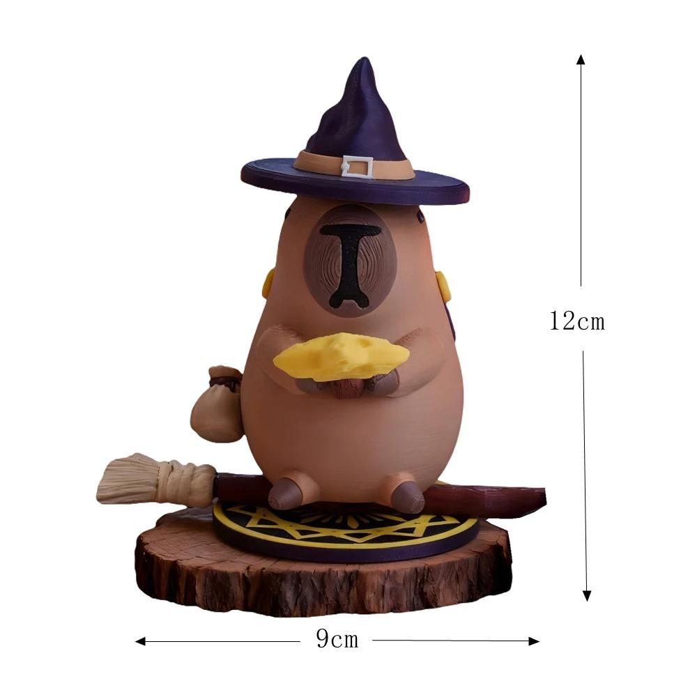 

Magnetic Kapibala Action Figure Doll Desktop Decoration 3d Printing Creative Children s Birthday Gift