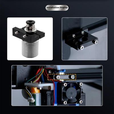 E3-V6 Bloc Fix Hotend Support Radiateur V6 Pour Accessoires Imprimante 3D Assemblage Extrudeur