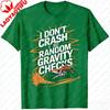 Fashion Unisex Clothing Summer Short Sleeve I Dont Crash Dirt Bike Motocross Graphic Tee Casual Breathable Motorcycle Rider Tops