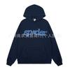 Mens Oversized Hooded Sweatshirt With Graphic Print - Cotton Blend Fall Winter Streetwear Style