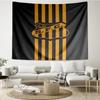 1PC Powerful Football Crest Design Printed Tapestry Room Decoration Wall Hanging for Living Room Bedroom, dormitory, Birthday and Christmas gifts