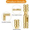50pcs Small Metal Hinges 4x20mm Craft Hinges set Ideal for Concealed Applications in DIY Crafts & Wooden Box Projects
