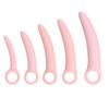 Durable Butt Stimulator Easy To Use Easy To Clean Pink Butt Plug Sex Toy for Hotel