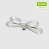Mega Silver 3d Ribbon Jibbitz Charm 10018609